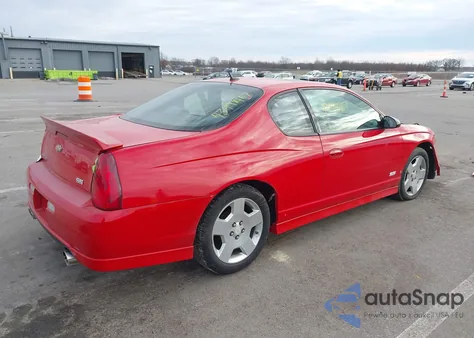 2006 Chevrolet Monte Carlo Ss из США, поврежденный, VIN 2G1WL15C569284453